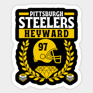 Pittsburgh Steelers Heyward 97 Edition 2 Sticker